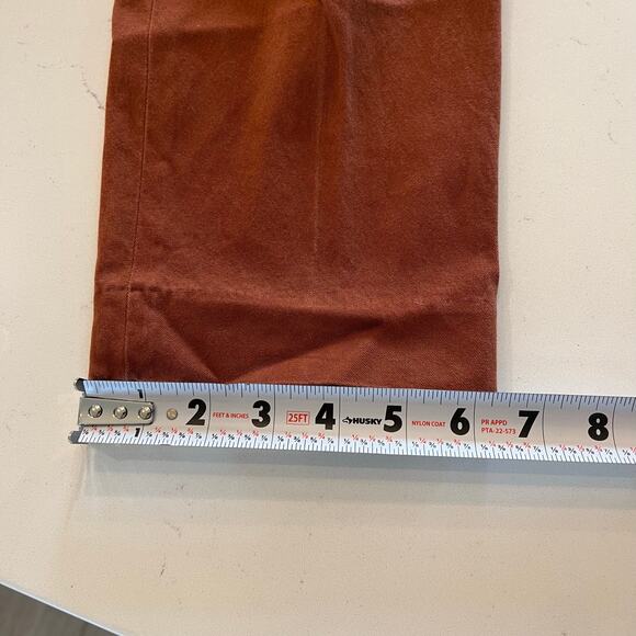 SPANX On-The-Go Ankle Slim Straight Pants in Bronze Glow Size M - Picture 12 of 12